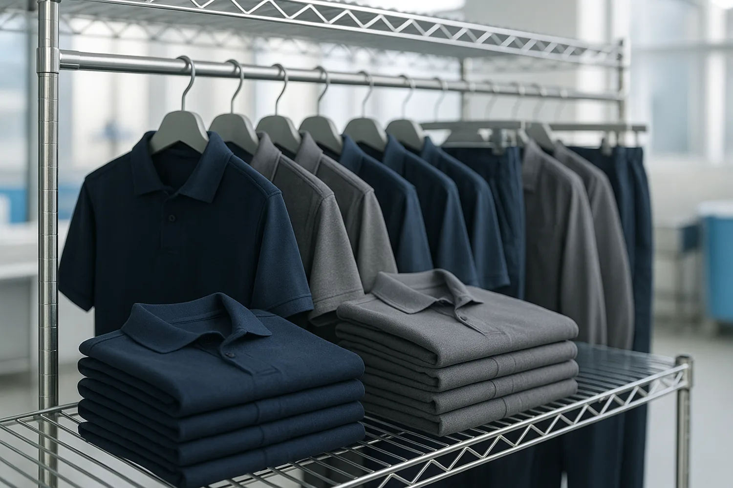 Uniforms and rental with RFID