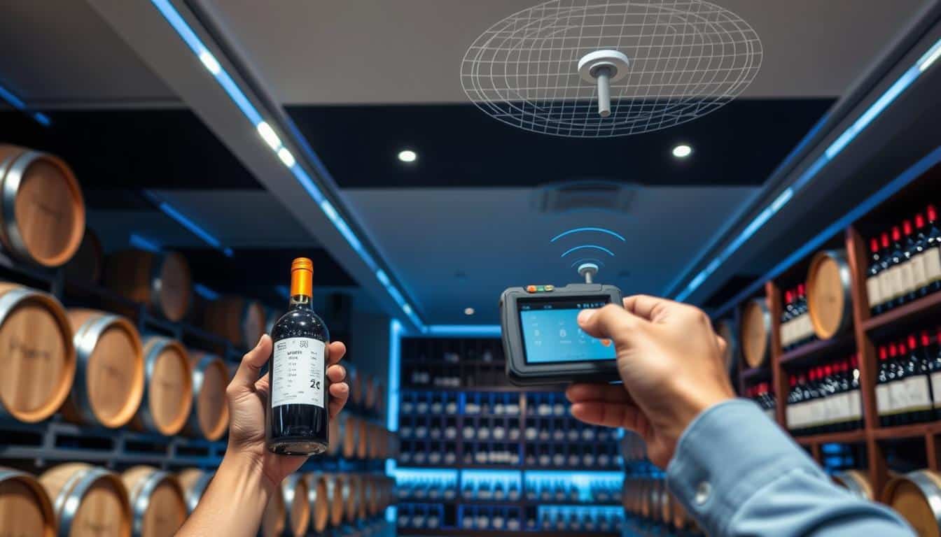 RFID technology for inventory tracking in wine cellars